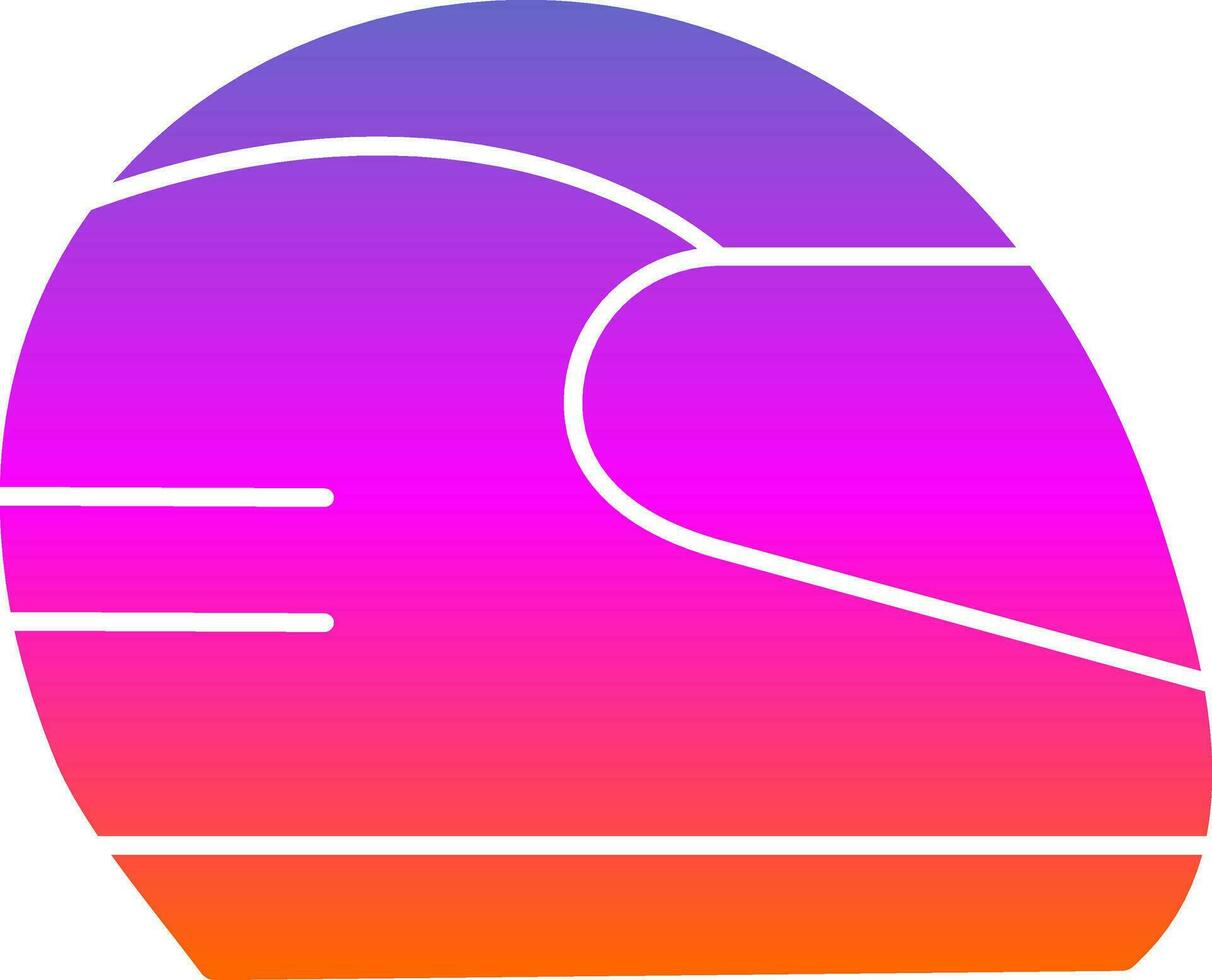 Helmet Vector Icon Design