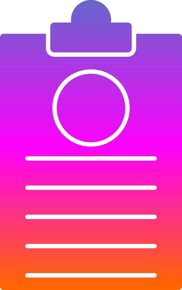 List Vector Icon Design
