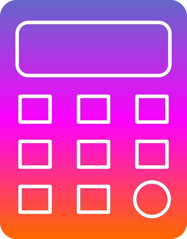 Calculator Vector Icon Design