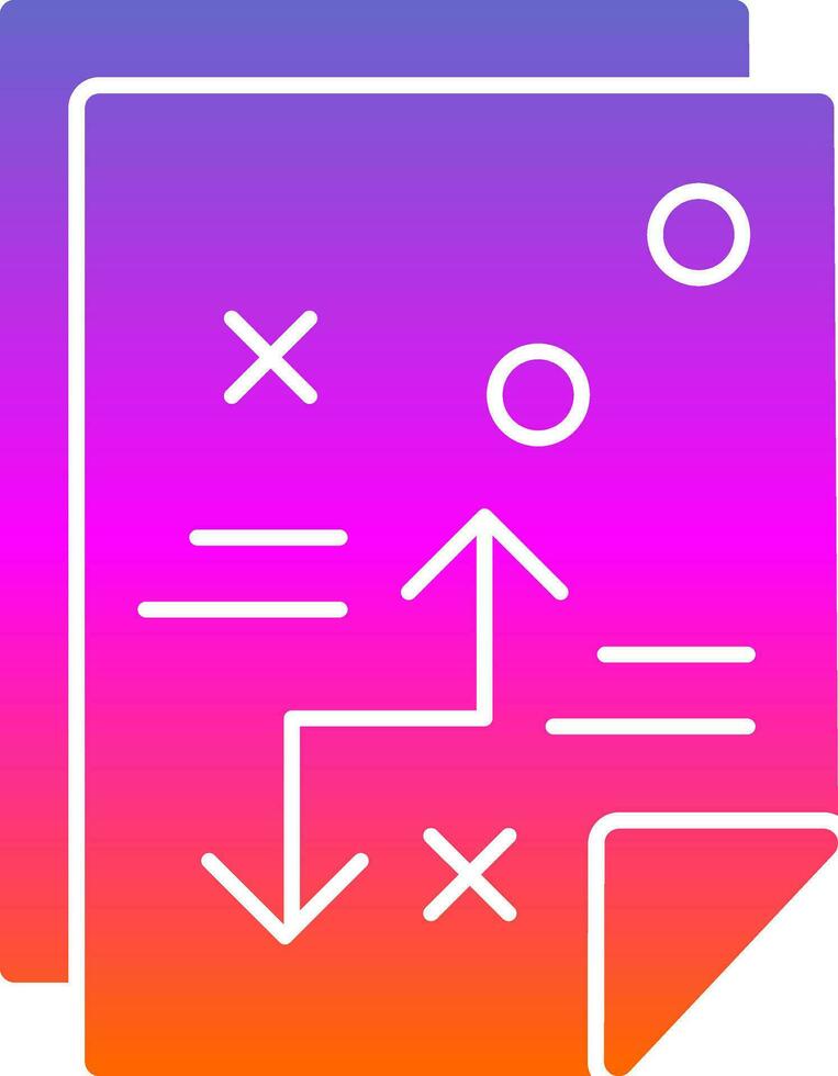 Planning Vector Icon Design