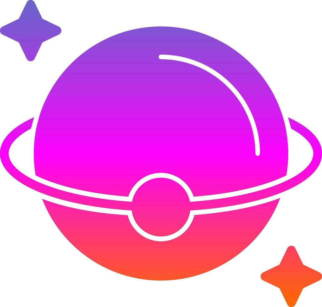 Planet Vector Icon Design