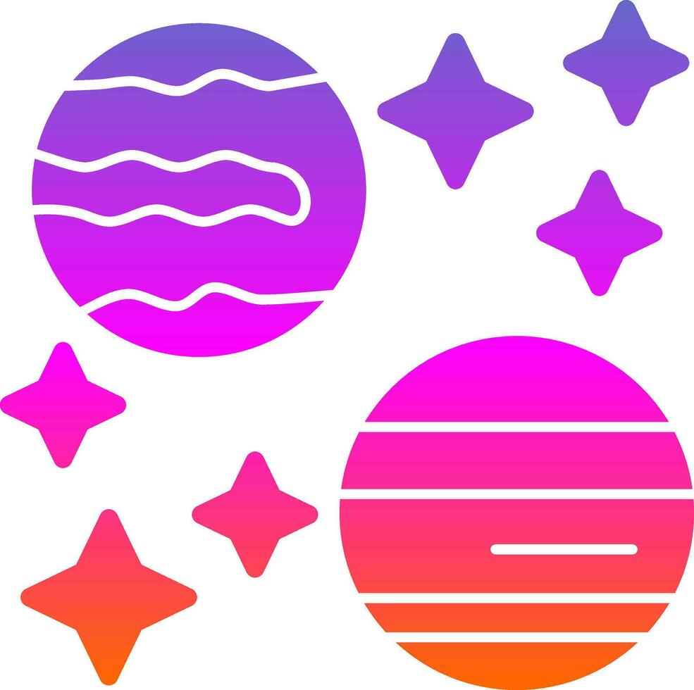 Space Vector Icon Design