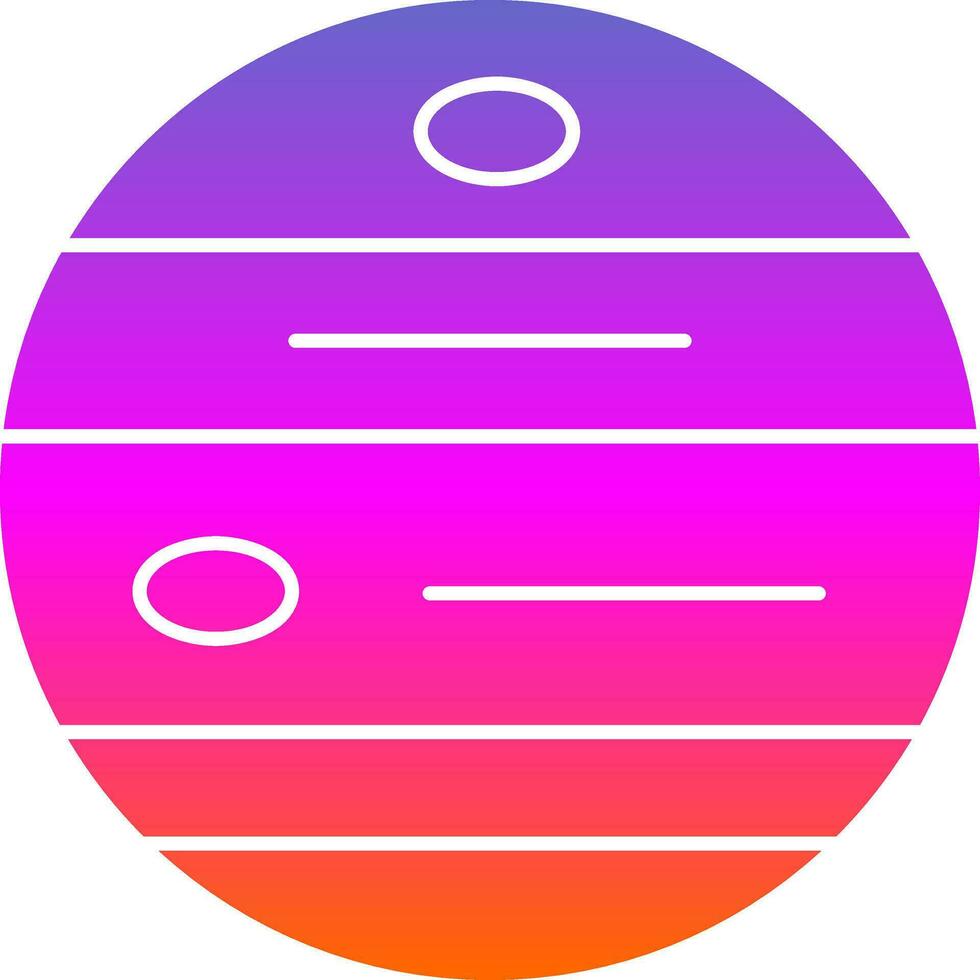 Planets Vector Icon Design