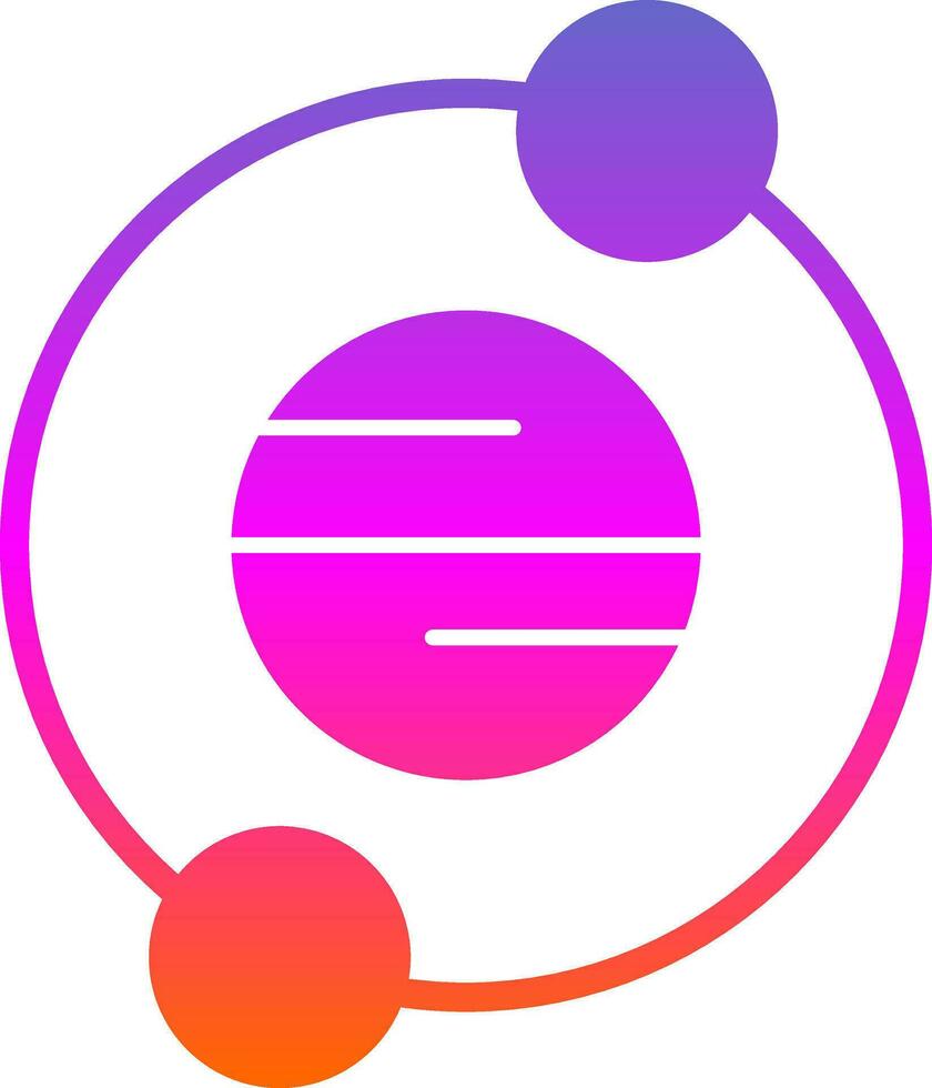 Orbit Vector Icon Design
