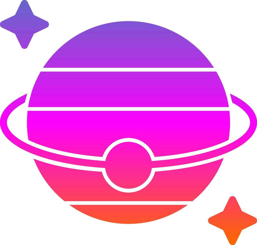 Planet Vector Icon Design