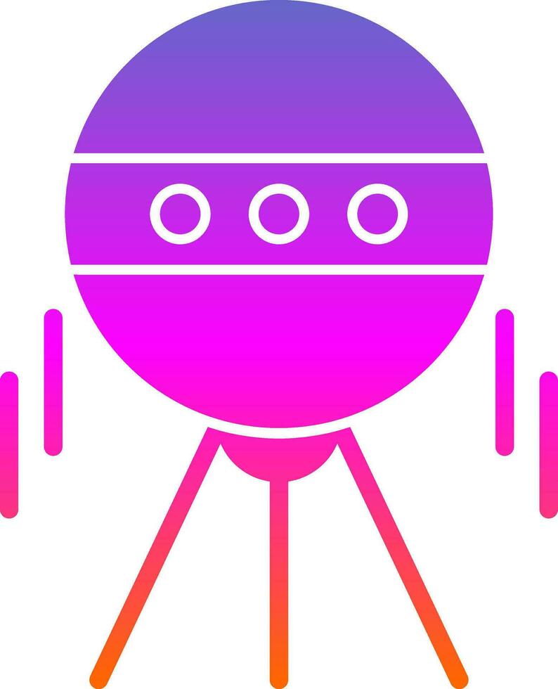 Sputnik Vector Icon Design
