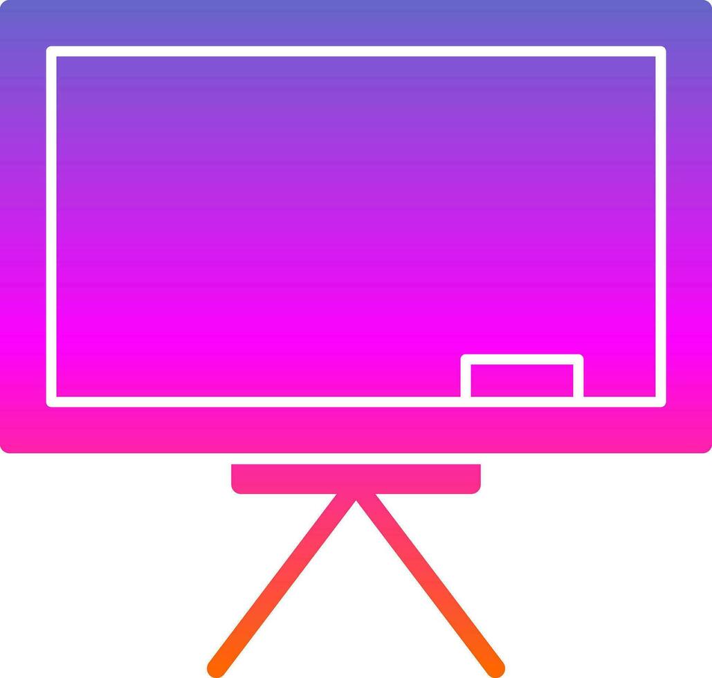 Whiteboard Vector Icon Design
