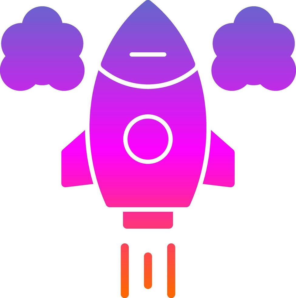 Rocket Vector Icon Design