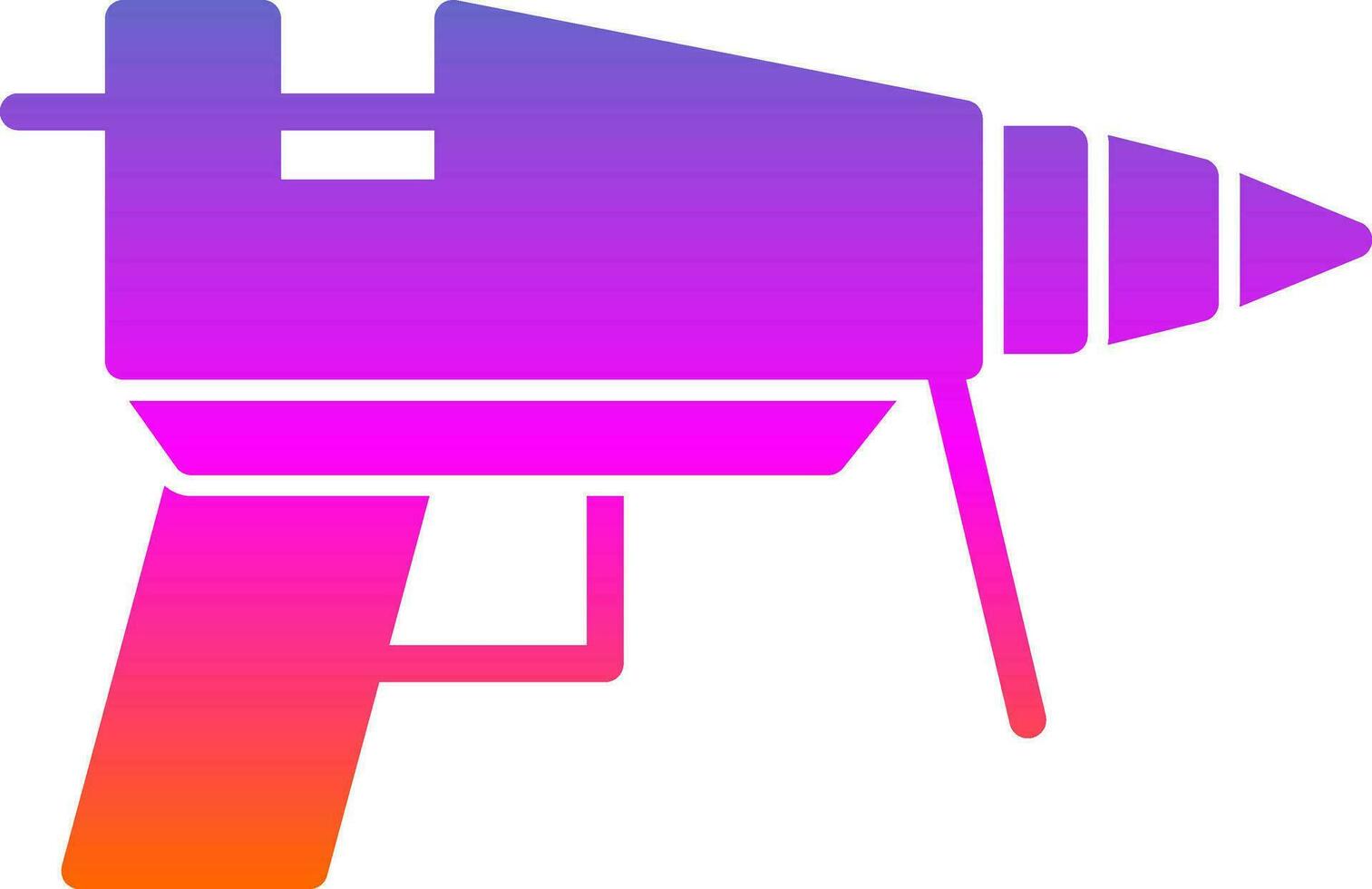 pegamento pistola vector icono diseño