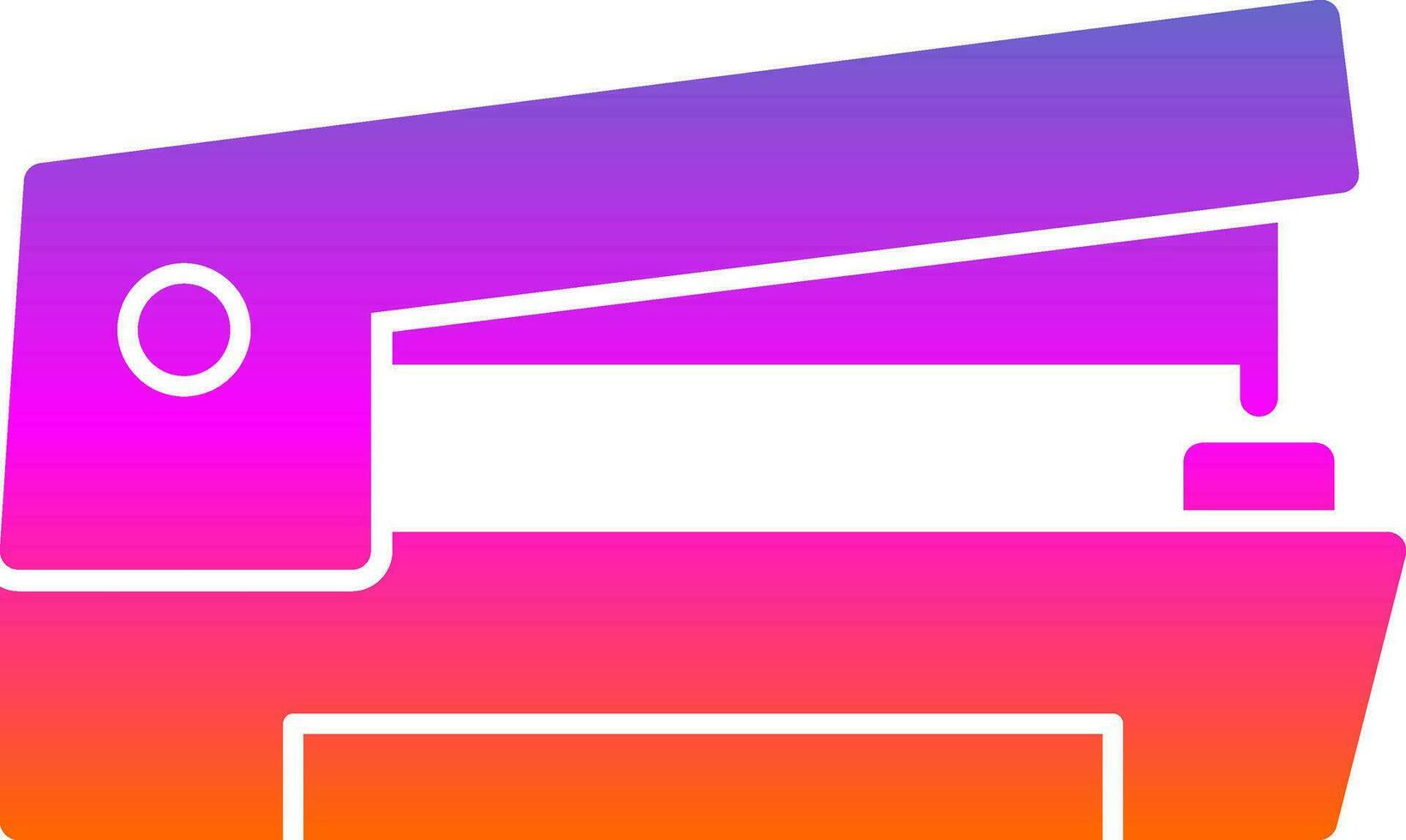 Stapler Vector Icon Design