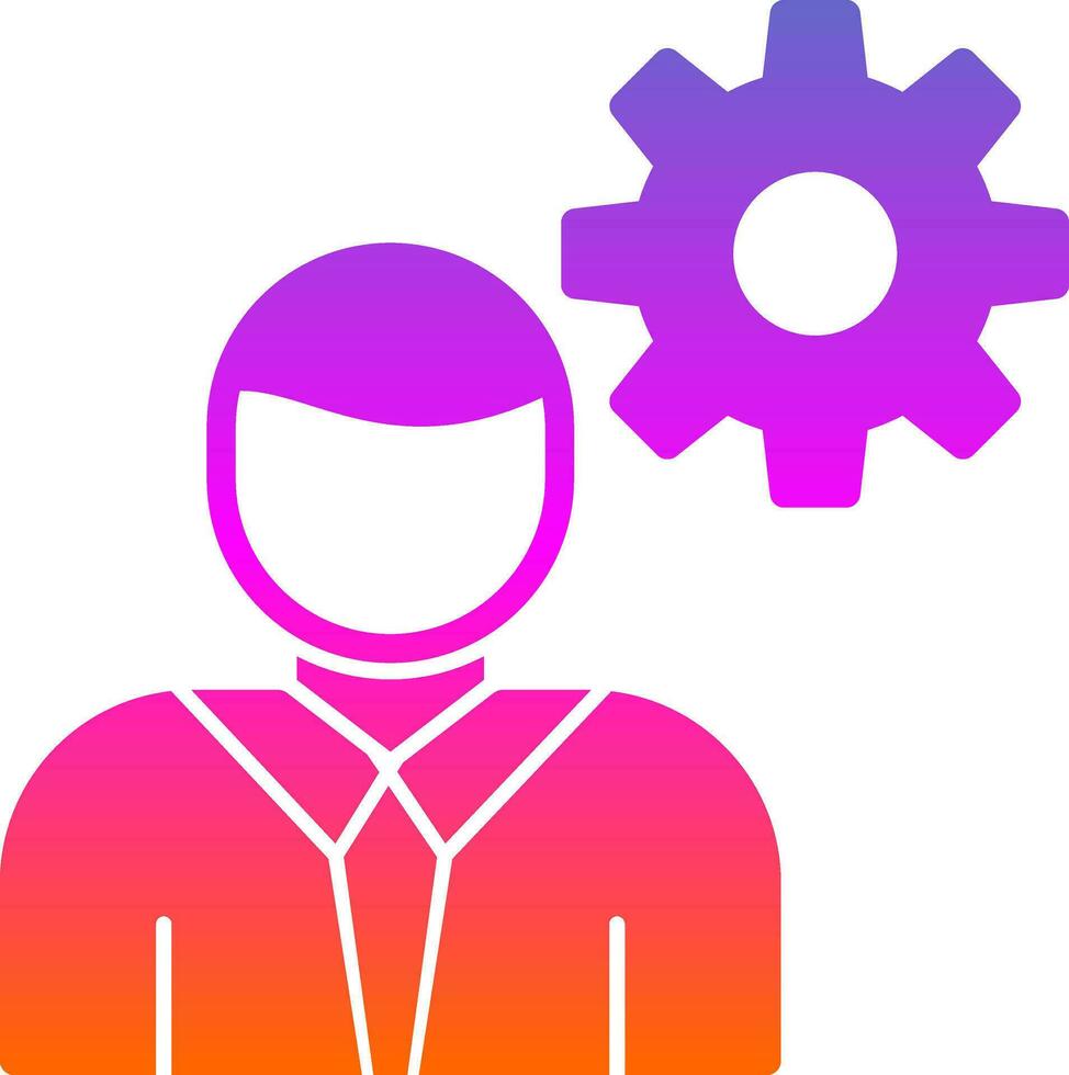 Employee Vector Icon Design