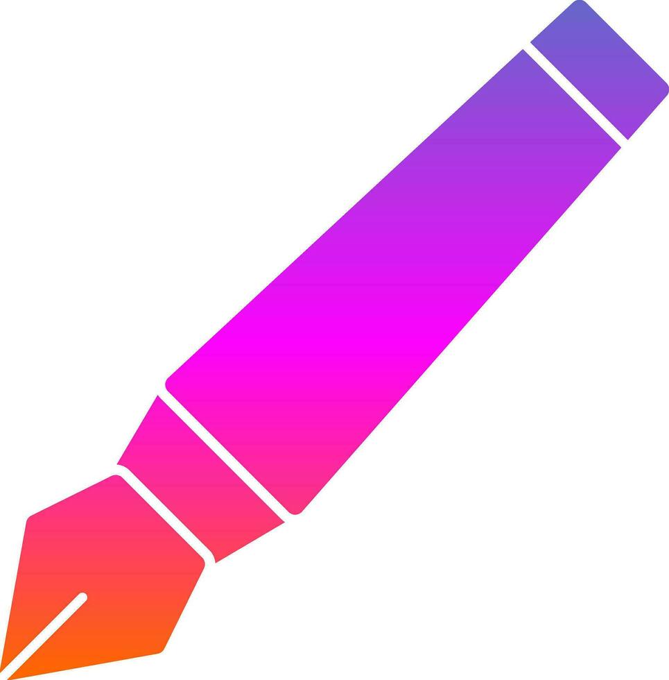 Ink pen Vector Icon Design