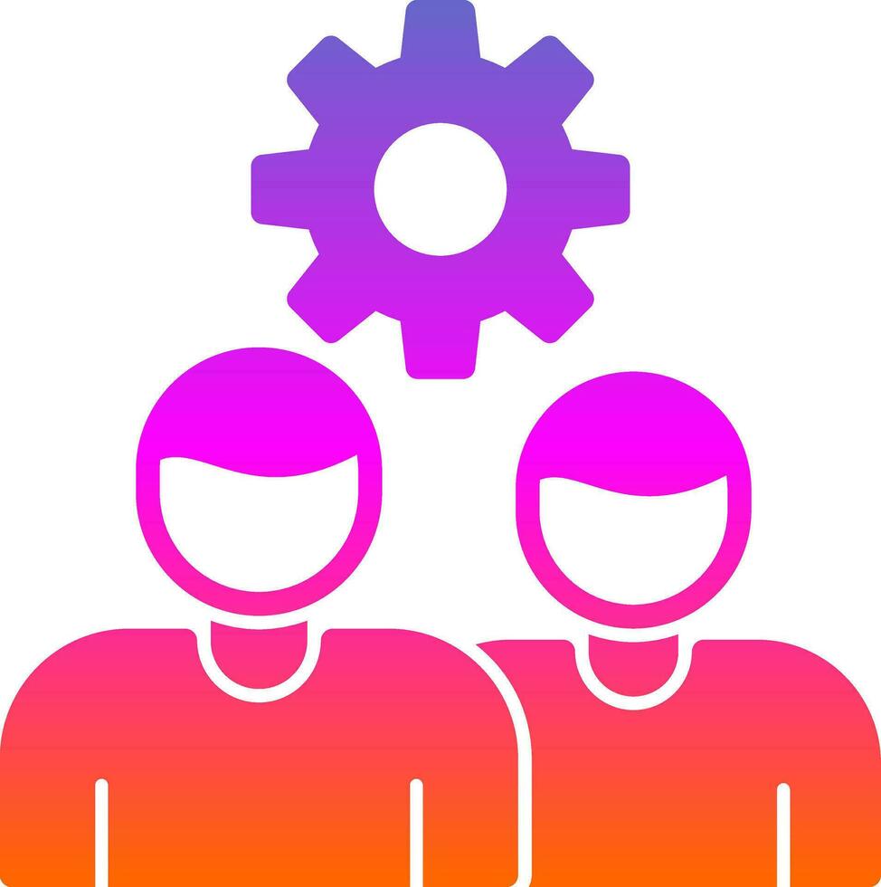 Colleague Vector Icon Design