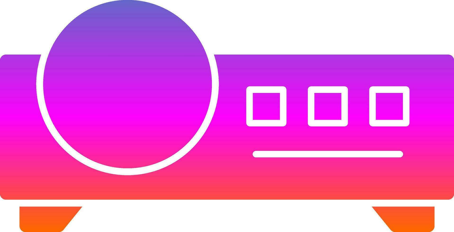 Projector Vector Icon Design