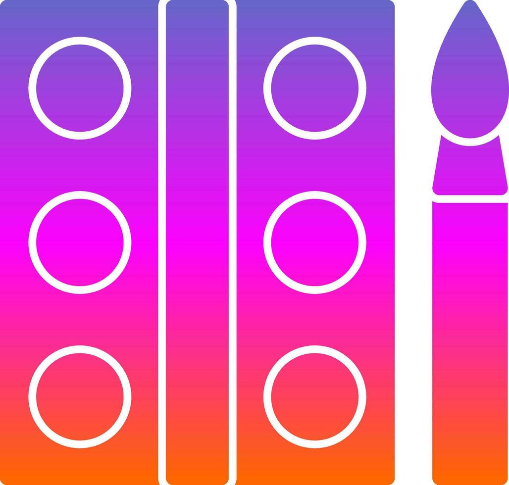 Watercolor Vector Icon Design