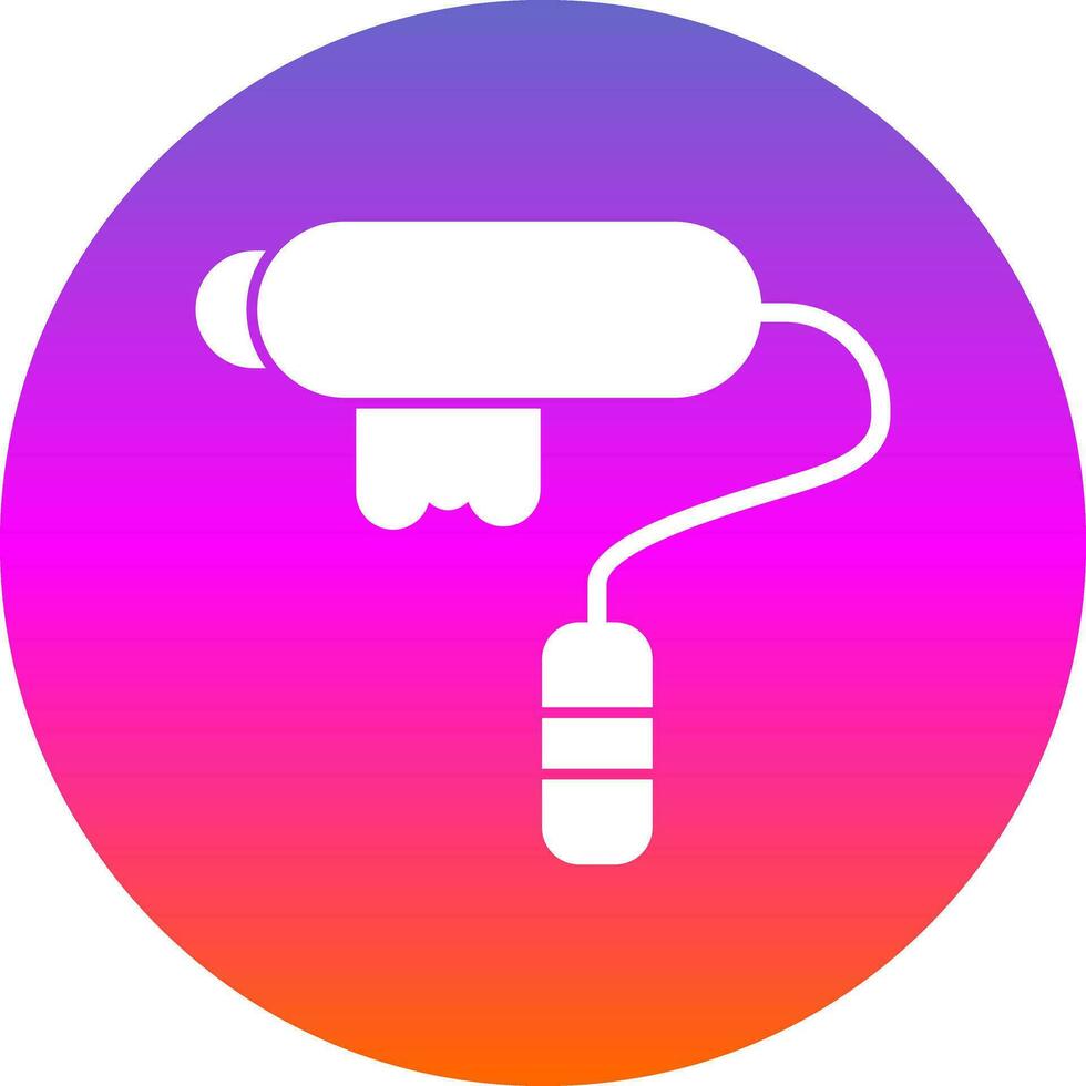 Paint roller Vector Icon Design