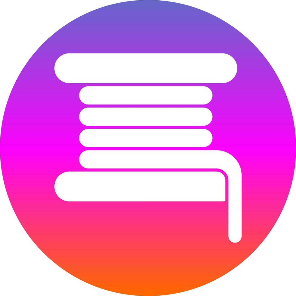 3d printing filament Vector Icon Design