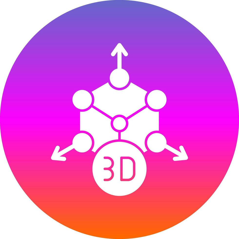 3d modeling Vector Icon Design