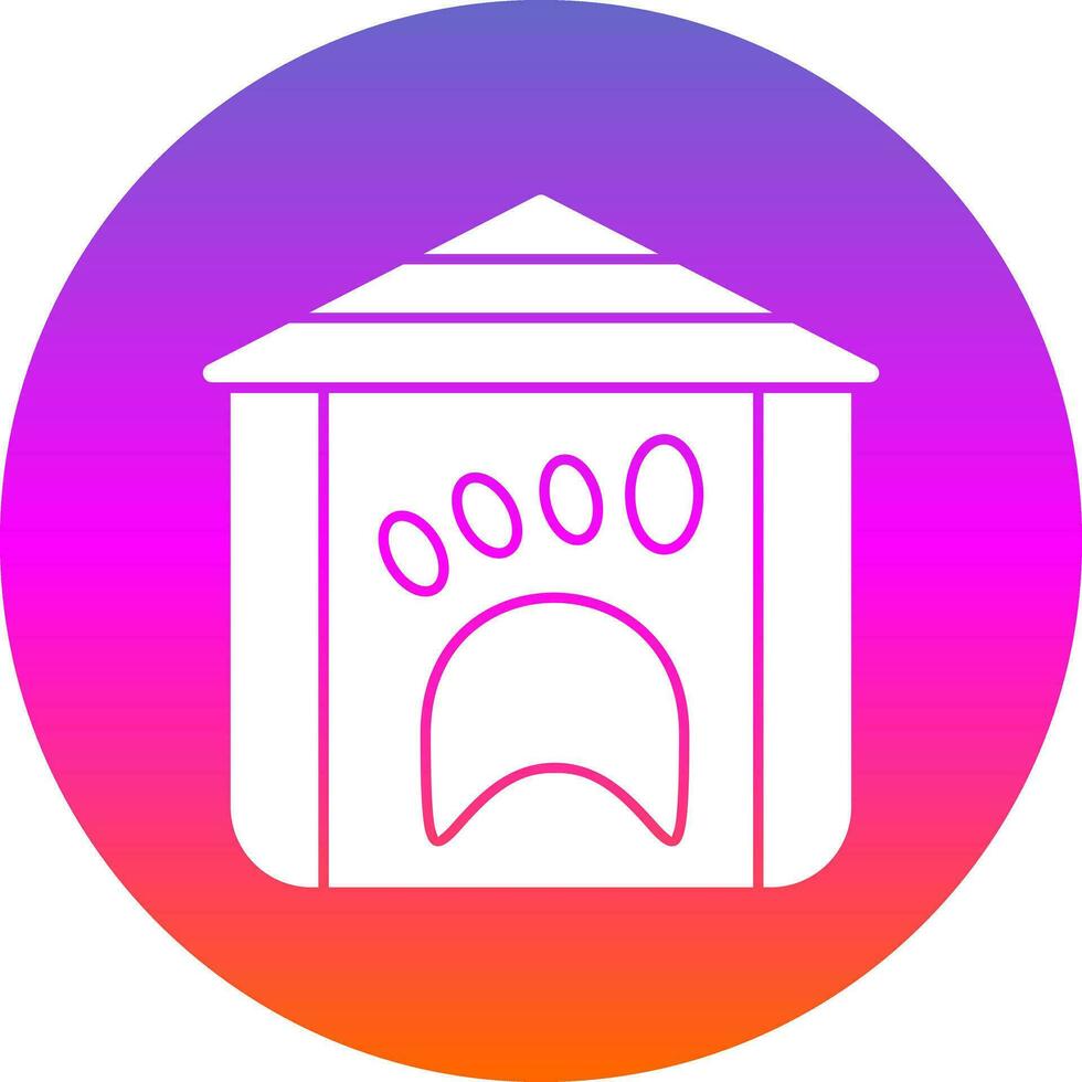 Animal shelter Vector Icon Design