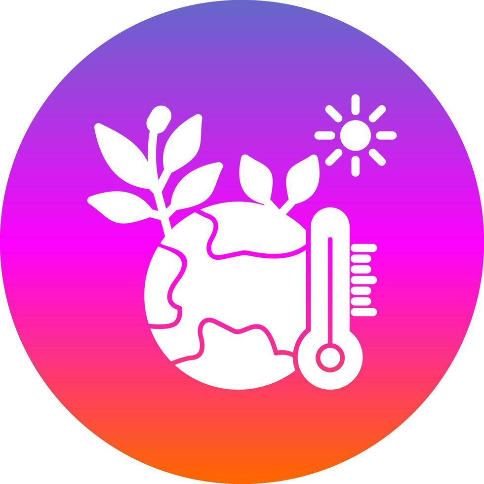 Climate change Vector Icon Design