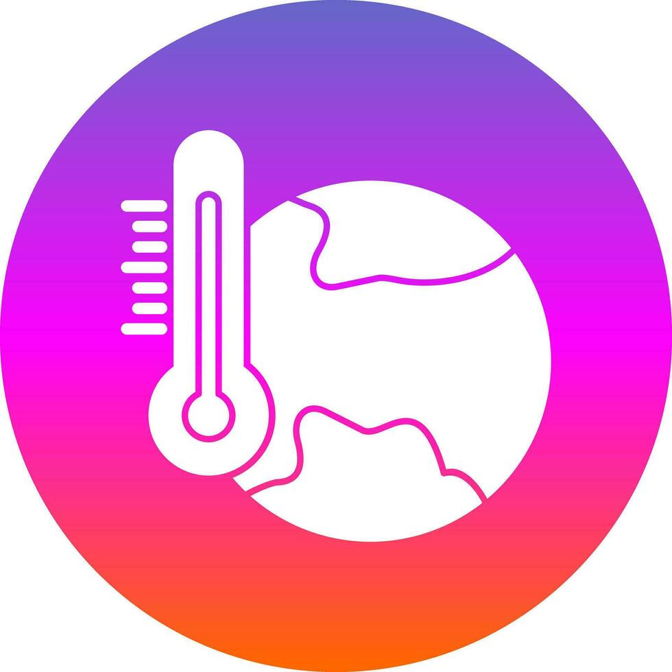 Global warming Vector Icon Design