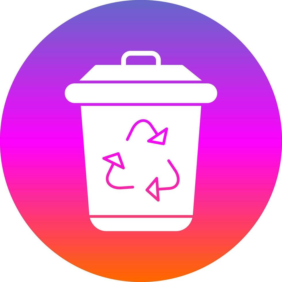 Recycle bin Vector Icon Design