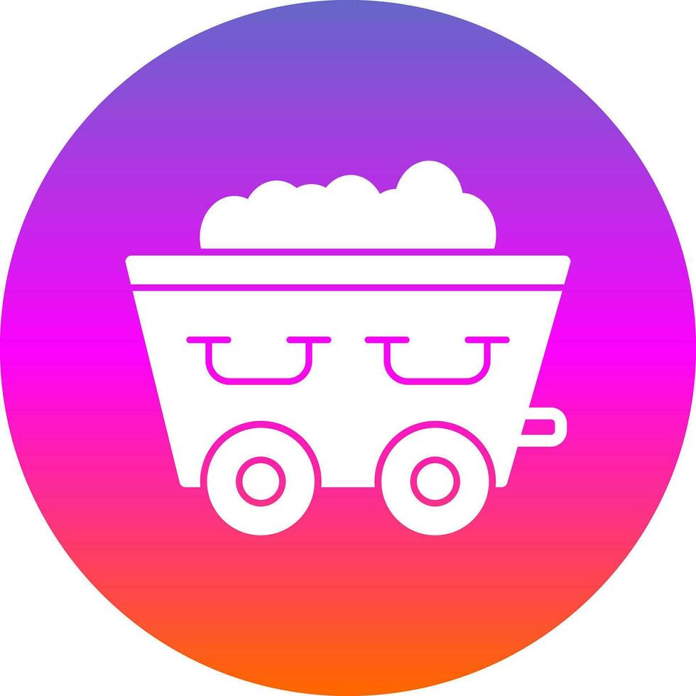 Trolley Vector Icon Design