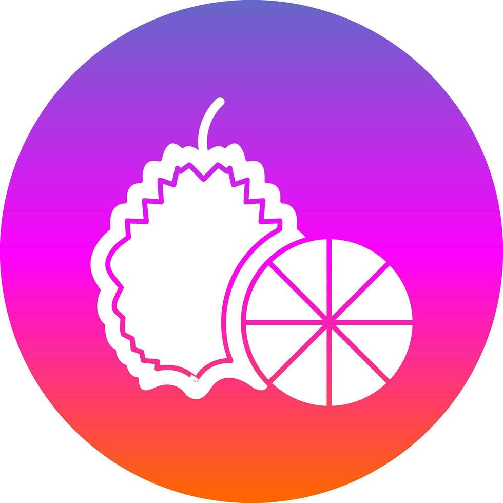 Kaffir lime Vector Icon Design