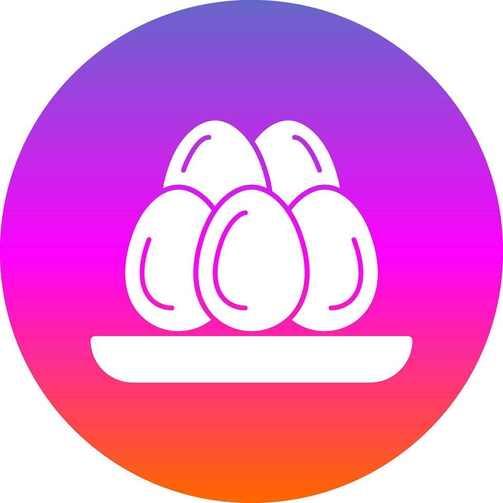 Eggs Vector Icon Design