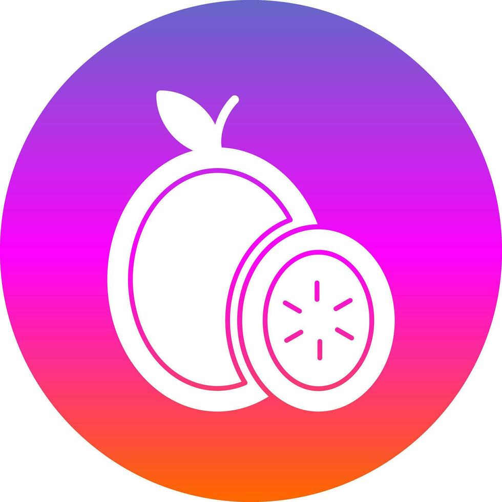 Passion fruit Vector Icon Design