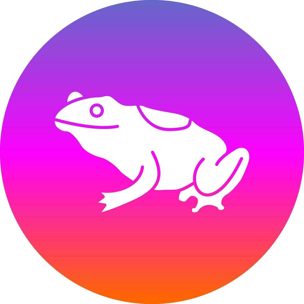 Frog Vector Icon Design