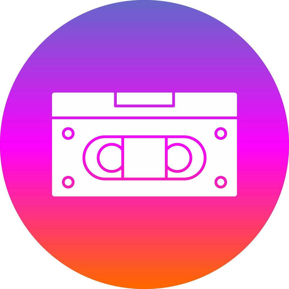 vhs vector icono diseño