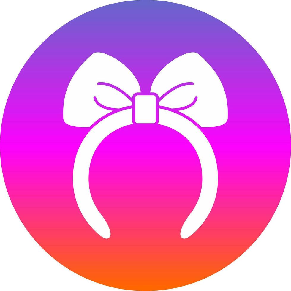 Headband Vector Icon Design