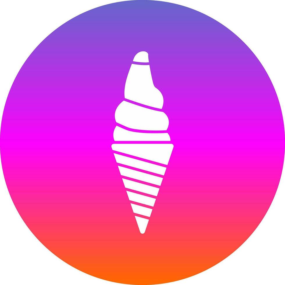 diseño de icono de vector de helado