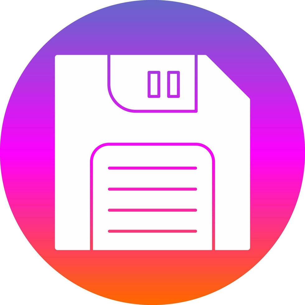 Diskette Vector Icon Design