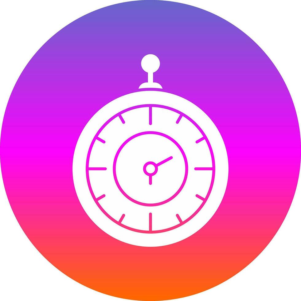 Old watch Vector Icon Design