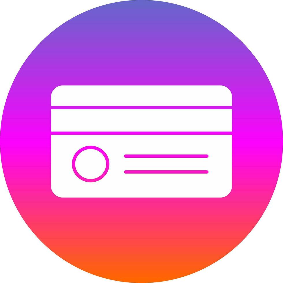 Card Vector Icon Design