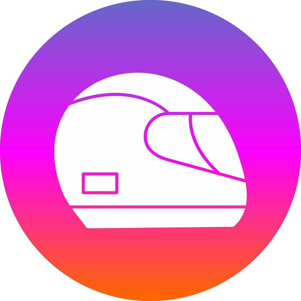Helmet Vector Icon Design