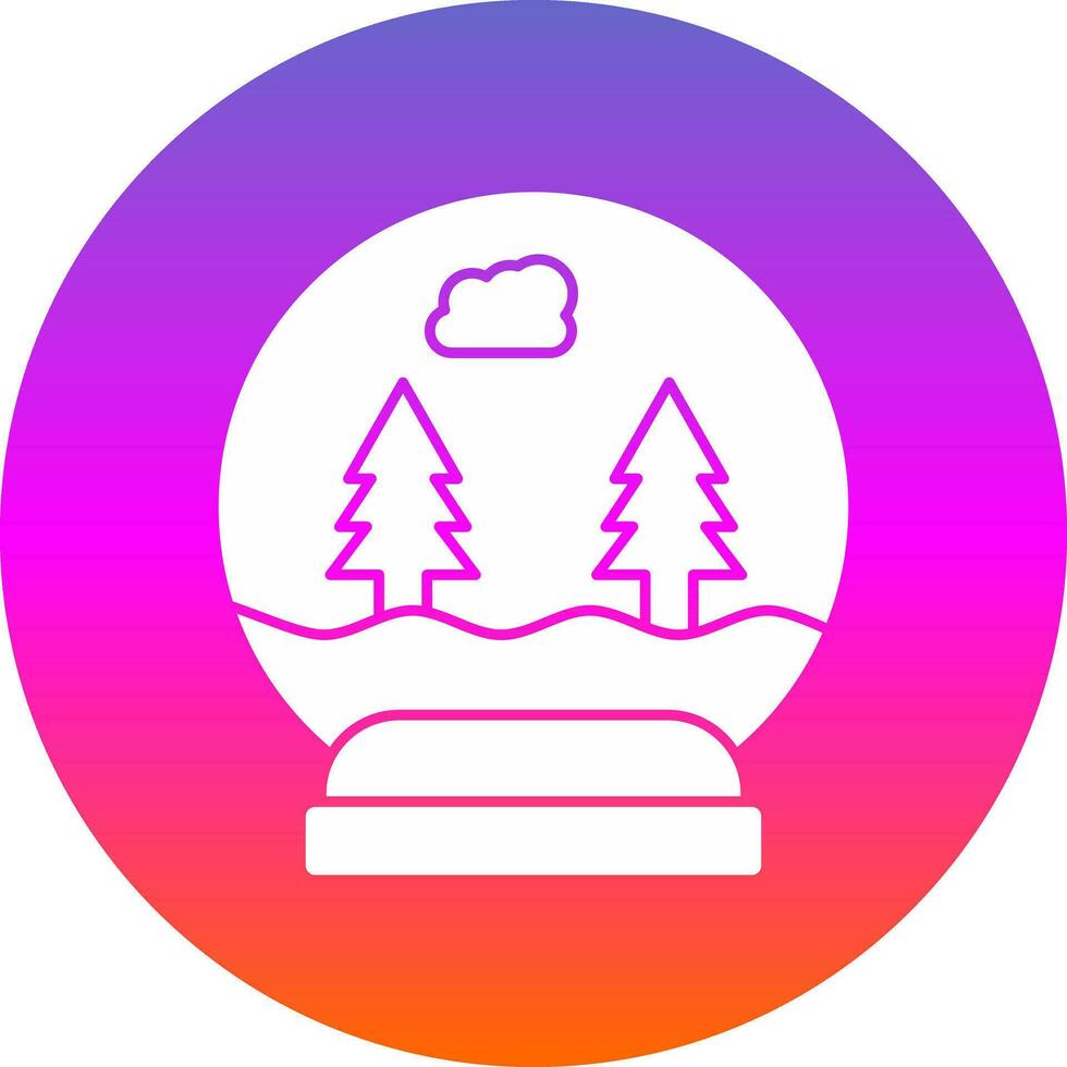 Snowball Vector Icon Design