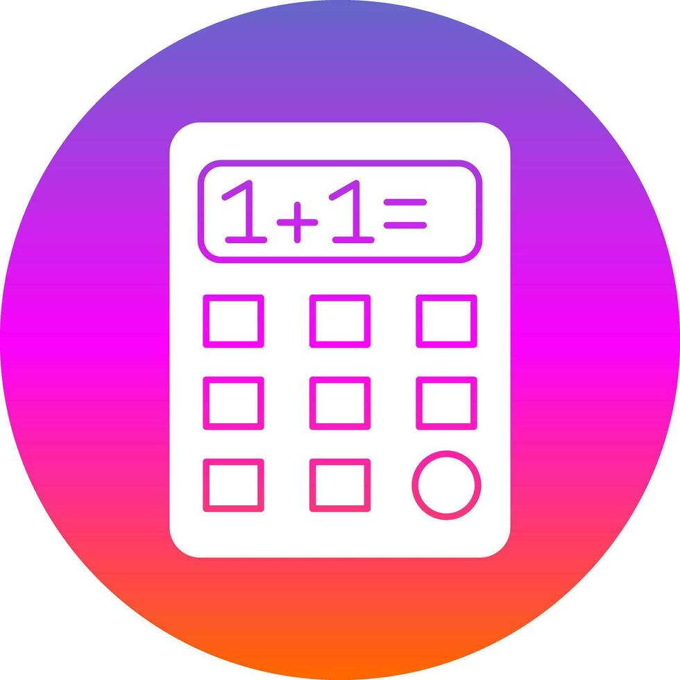 Calculator Vector Icon Design