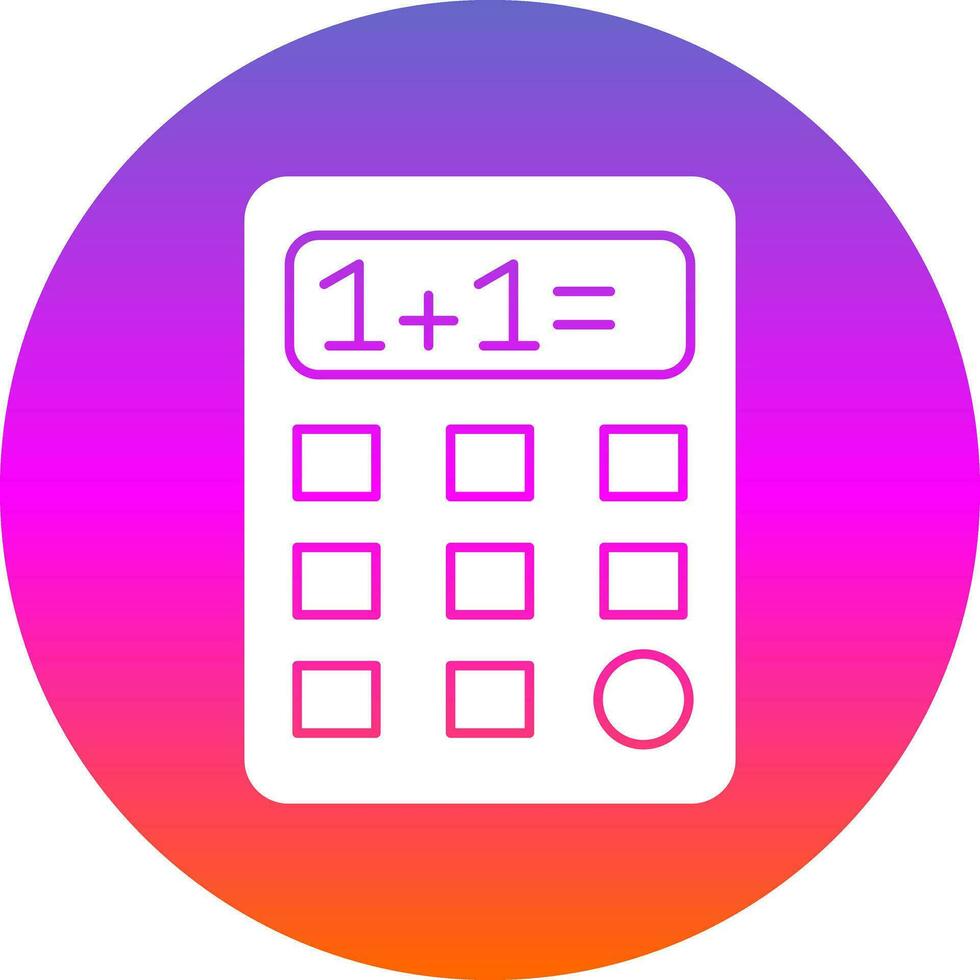 Calculator Vector Icon Design