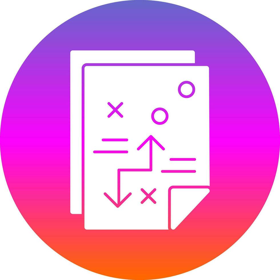 Planning Vector Icon Design