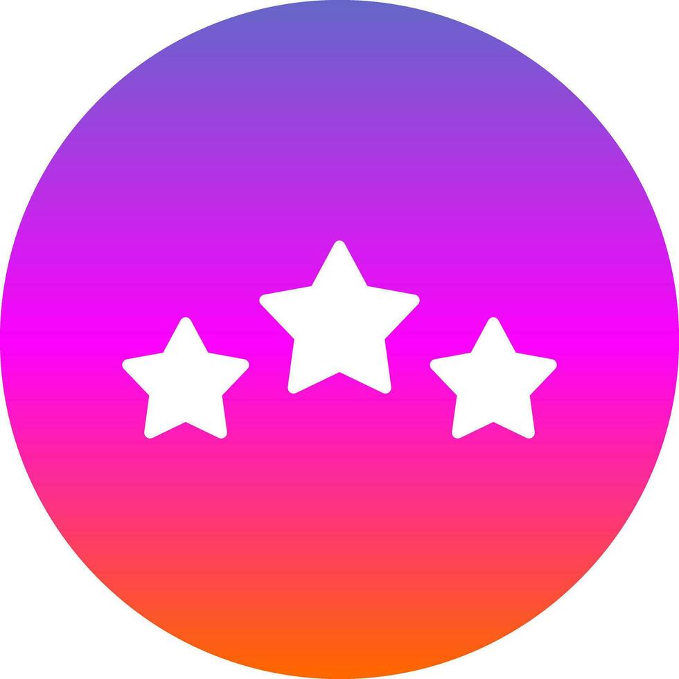 Stars Vector Icon Design