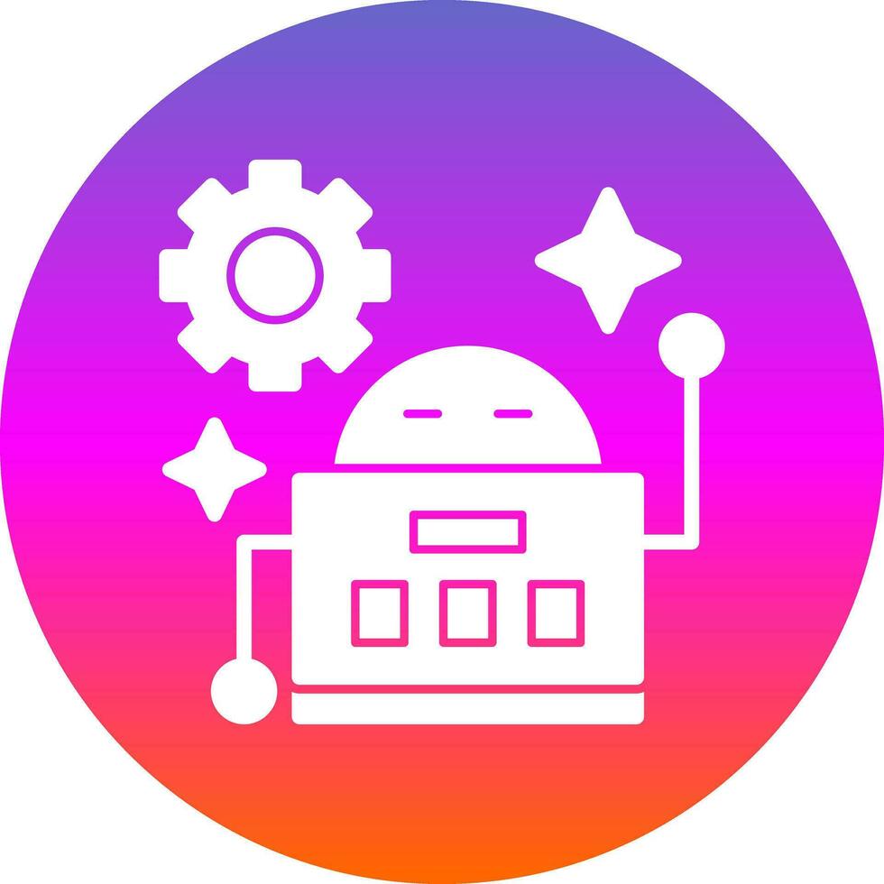 Robot Vector Icon Design