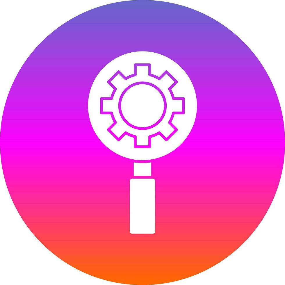 Magnifying glass Vector Icon Design