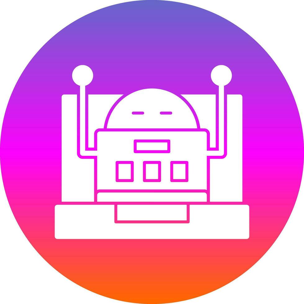 Robot Vector Icon Design