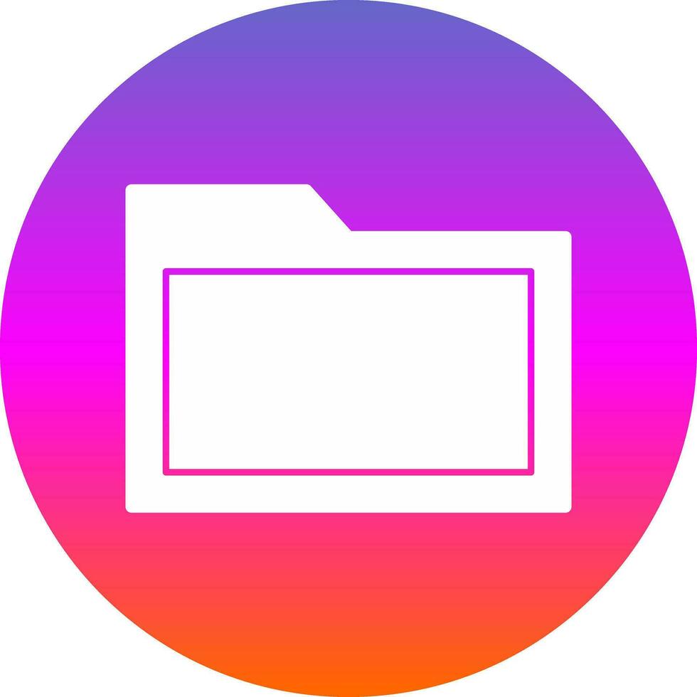 Folder Vector Icon Design