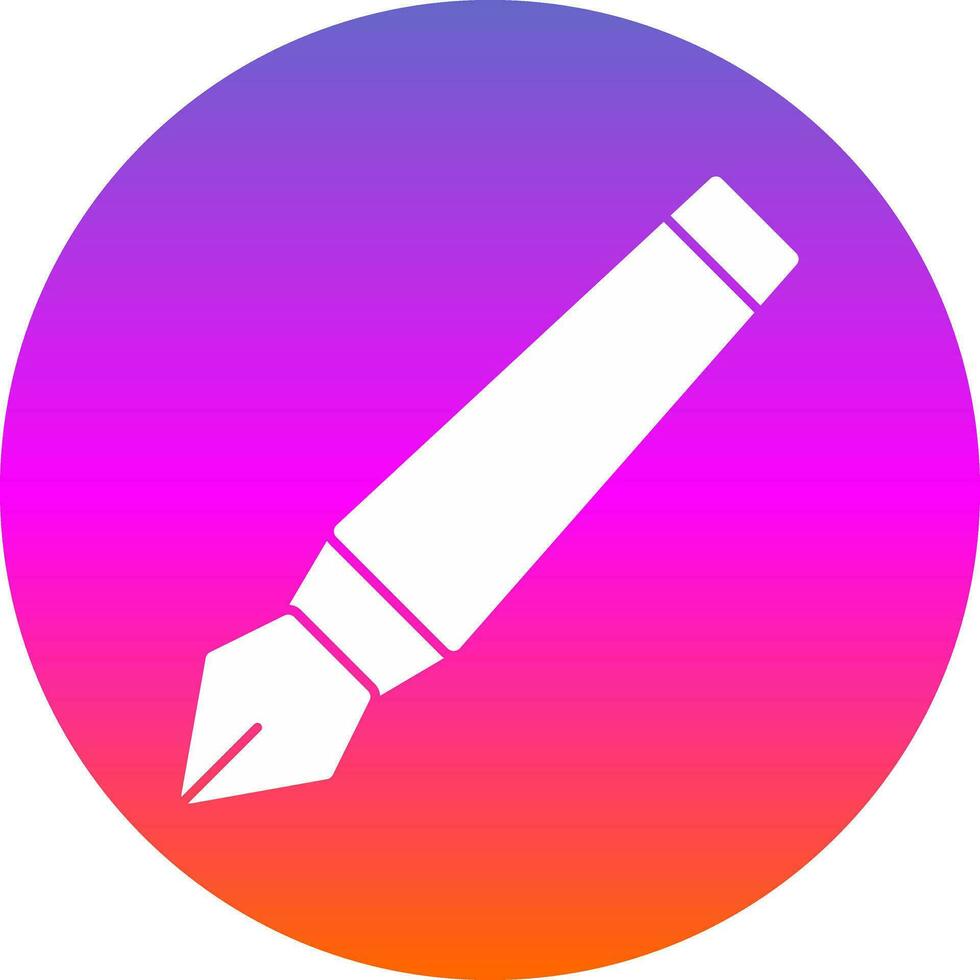 Ink pen Vector Icon Design