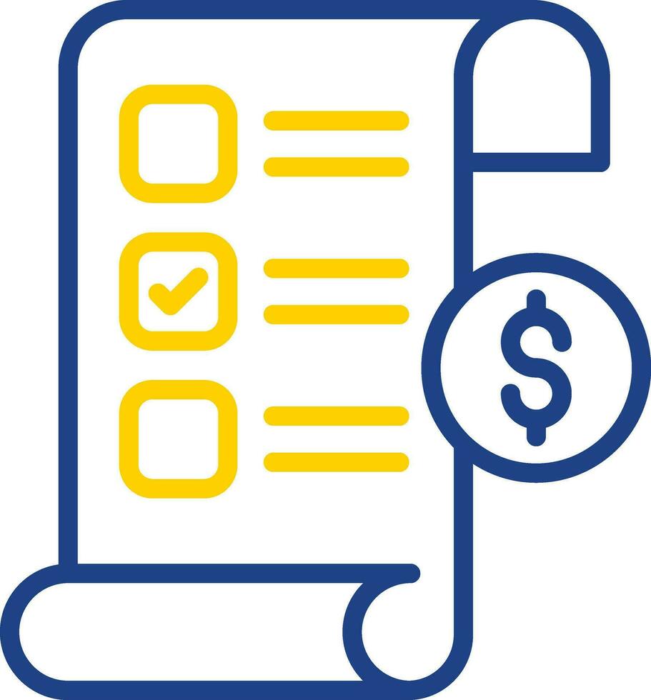 Invoice Vector Icon Design