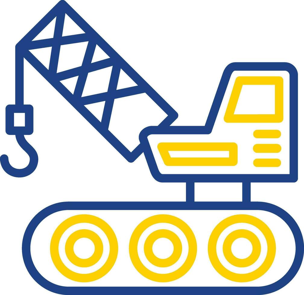Crane Vector Icon Design